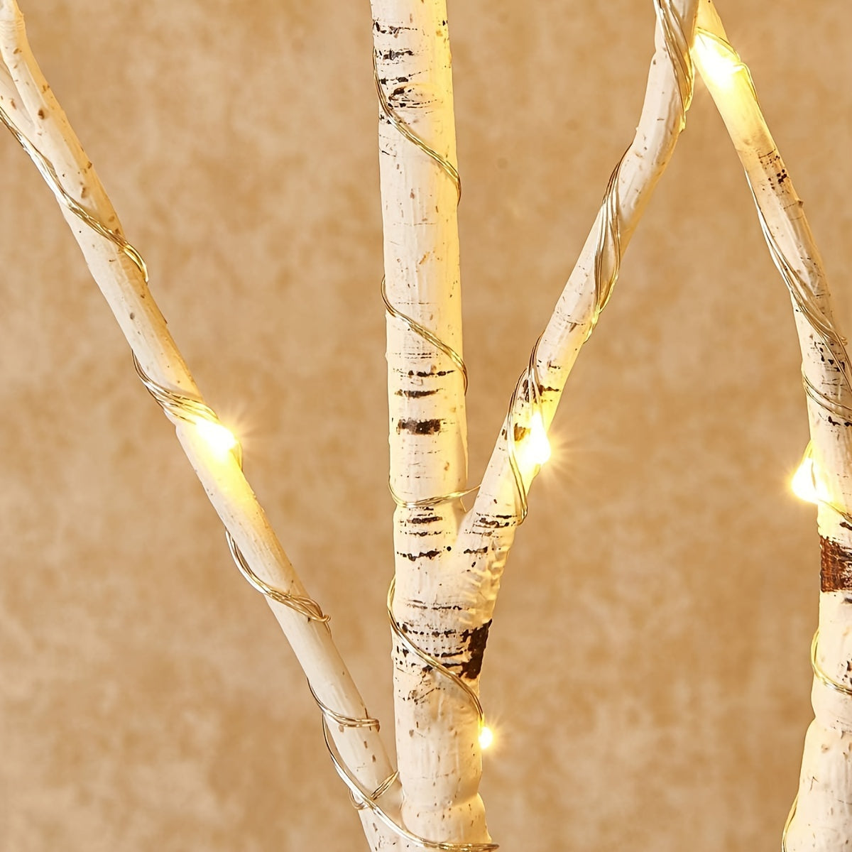 NEAXTLY - Enchanting Battery-Powered 50-LED Birch Branch Lights with Adjustable Brightness for Chic Decor