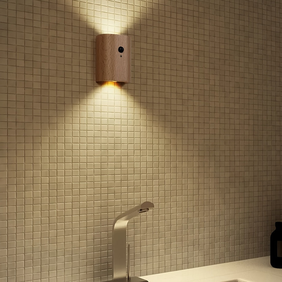 NEAXTLY - Stylish USB Rechargeable Motion Sensor Wall Lamp with Adjustable Brightness for Any Room