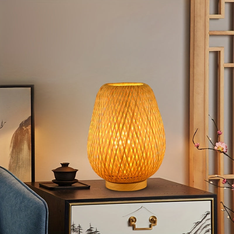 NEAXTLY - Elegant USB Bamboo Art Lamp - Eco-Friendly LED Nightlight for Cozy Ambiance